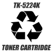 TK5224 Tech Remanufactured Kyocera TK5224K Black Laser Toner Cartridge, TK-5224K